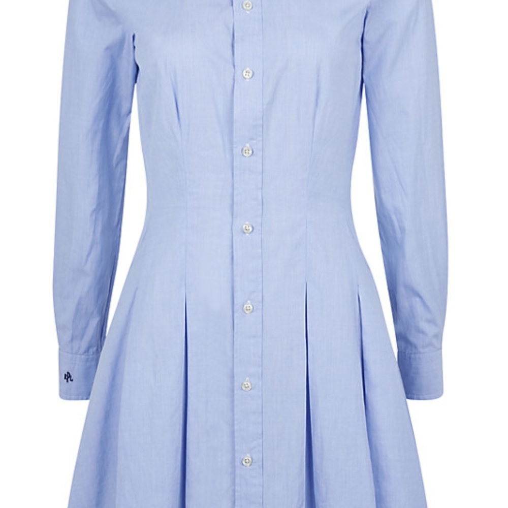 Polo by Ralph Lauren Light Blue Long Sleeve Dress